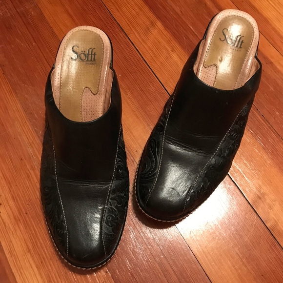 sofft black shoes